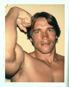 andy warhol, screen test, arnold schwarzenegger