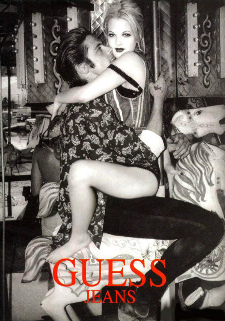 Paul Marciano, guess ad with drew barrymore