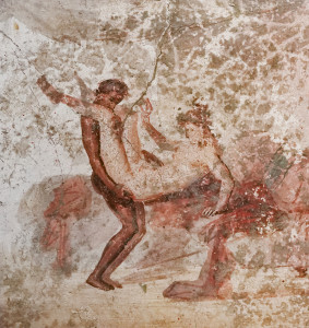 pompeii frescoes, erotic art