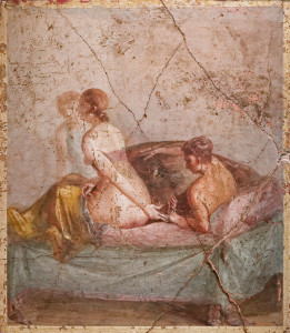 pompeii frescoes, erotic art