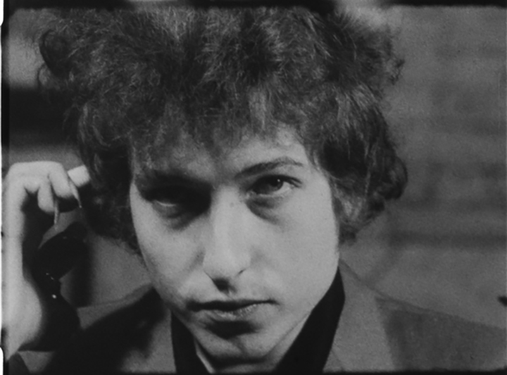 Andy Warhol screen test of Bob Dylan