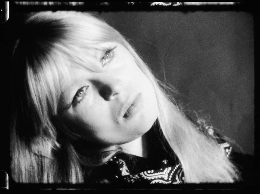 Model, actress, singer-songwriter and “Warhol Superstar” Nico, Andy Warhol screen test 