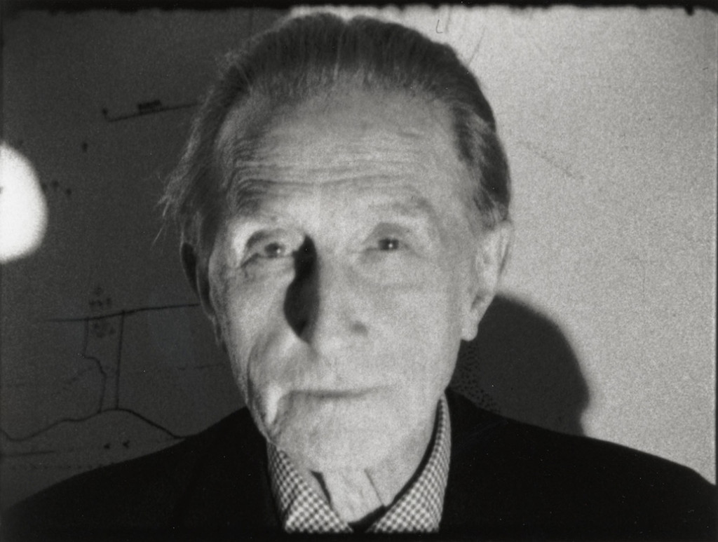 Andy Warhol screen test of Artist Marcel Duchamp
