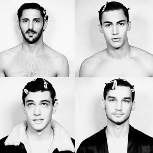 dolce and gabbana, male models
