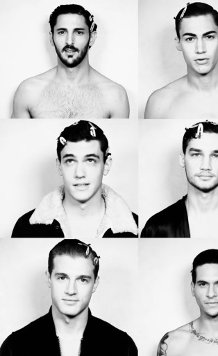 dolce and gabbana, male models
