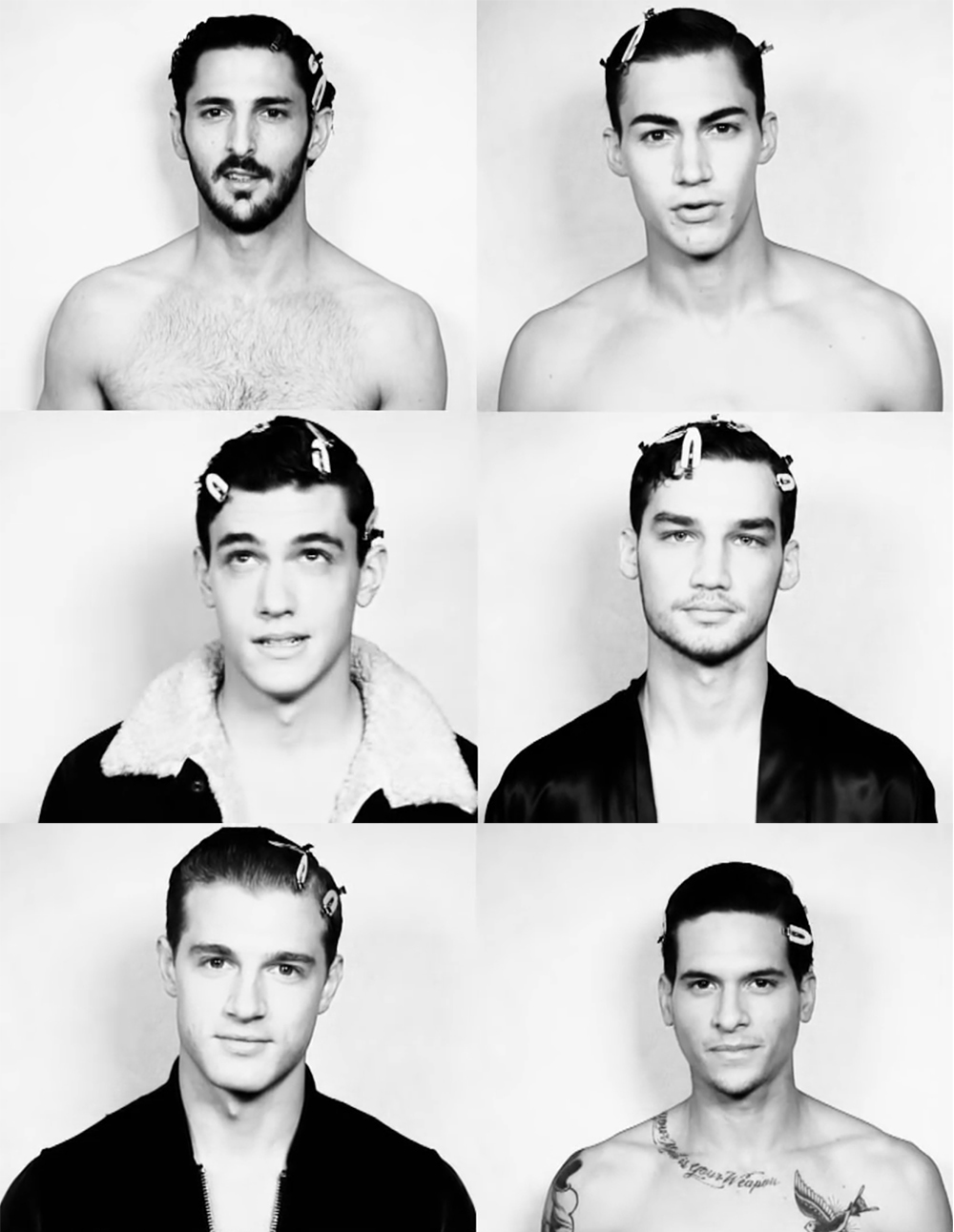 dolce and gabbana, male models