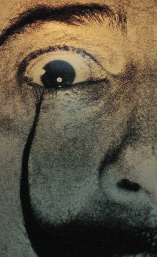 Portrait of Dali, teatro museo Dali Detail of a photographic portrait of Dali in Dali museum theater, Figueras, Gerona province (Photo by Quim Llenas/Cover/Getty Images)