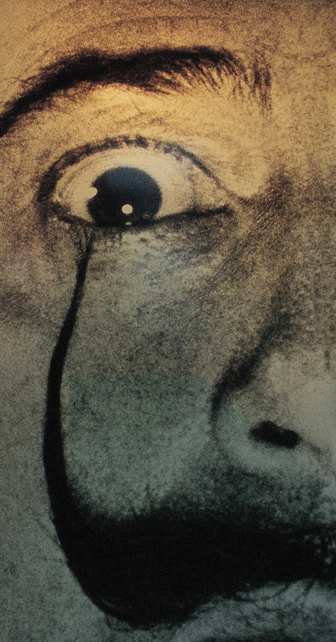 Portrait of Dali, teatro museo Dali Detail of a photographic portrait of Dali in Dali museum theater, Figueras, Gerona province (Photo by Quim Llenas/Cover/Getty Images)