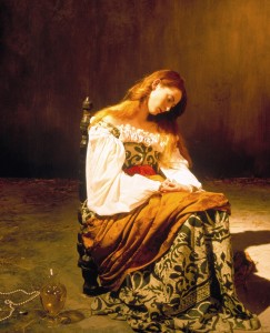 Tilda Swinton in Derek Jarman’s Caravaggio (1986) / Zeitgeist Films