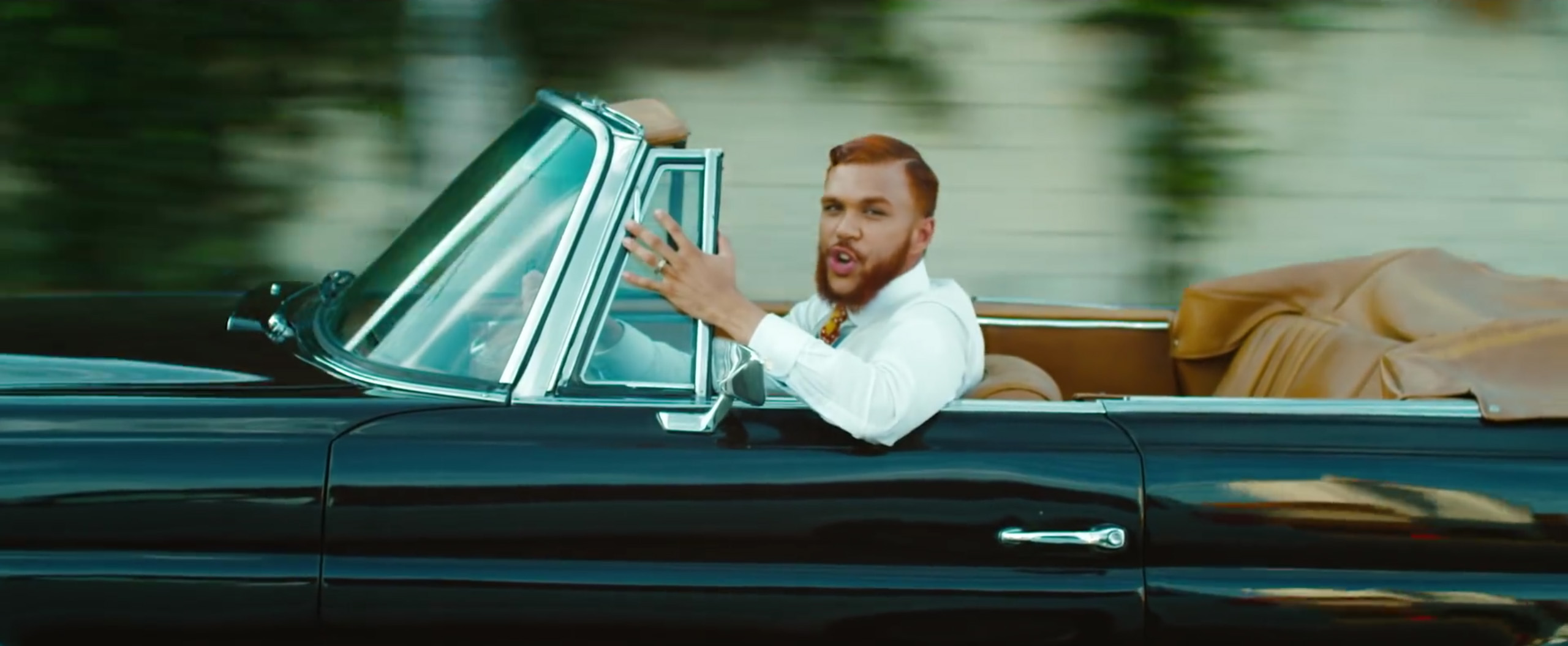 jidenna, car, driving