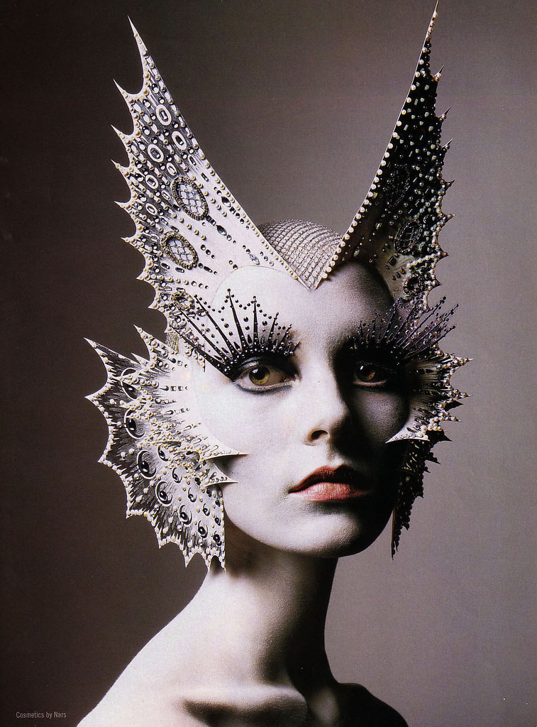 Winged Beauty. Paper Magazine, 2005. Photographer: Richard Burbridge