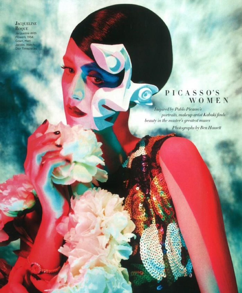 Picasso Women. Harper’s Bazaar, September 2015. Photographer: Ben Hassett. Model: Daiane Conterati.