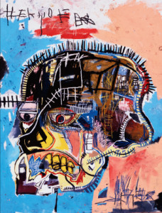 jean michel basquiat untitled skull 1981, abstract art