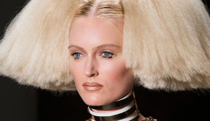 Défilé The Blonds, runway, hair fashion