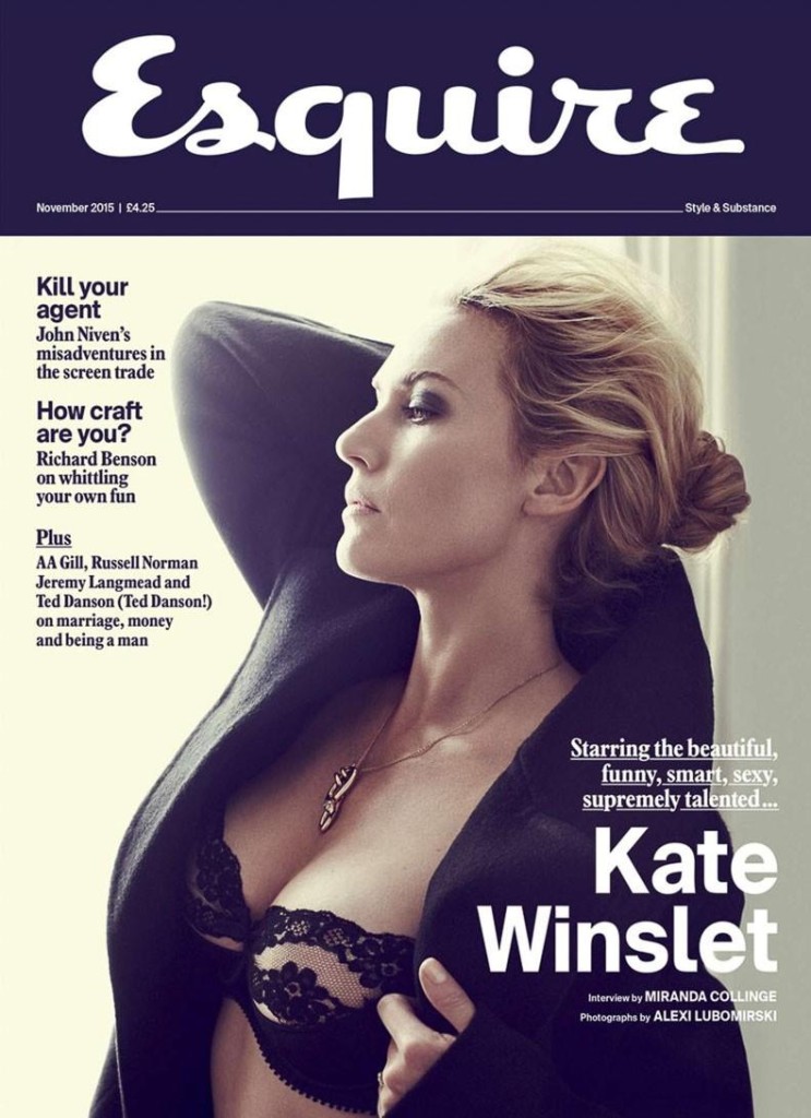 kate winslet, esquire magazine cover