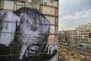 Portrait of a Generation, JR, street art, wrinkles of the city