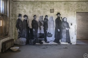 Portrait of a Generation, JR palestine, street art, wrinkles of the city