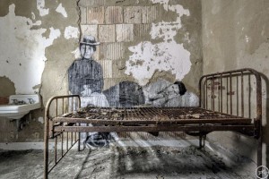Portrait of a Generation, JR palestine, street art, wrinkles of the city