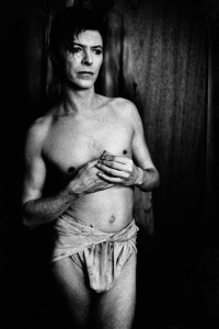 avid bowie elephant man, loin clothe