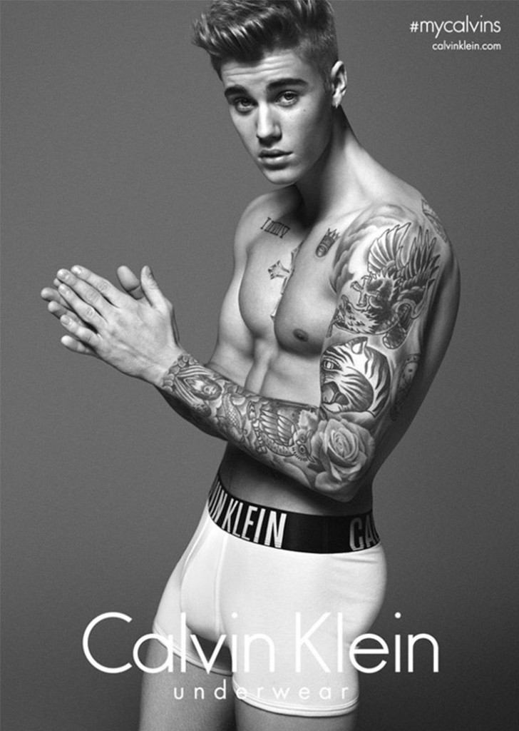 Calvin Klein featuring Justin Bieber, 2015