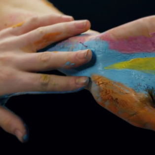 Andrew Huang, hand paint, hand art
