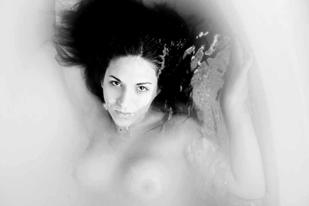 TATE TULLIER, tub time, naked woman in tub img-responsive col-centered
