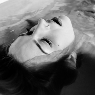 TATE TULLIER, tub time, naked woman in tub