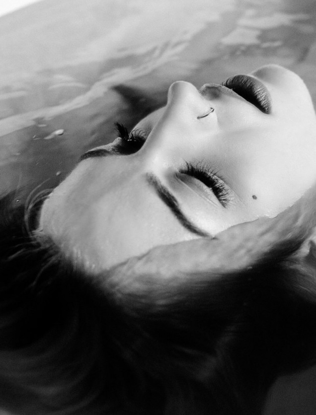 TATE TULLIER, tub time, naked woman in tub