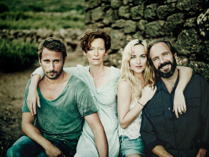 dakota johnson, tilda swinton, a bigger splash, Matthias Schoenaerts, ralph fiennes