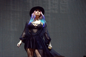 INDIO, CA - APRIL 16: Singer Kesha performs onstage with record producer Zedd during day 2 of the 2016 Coachella Valley Music & Arts Festival Weekend 1 at the Empire Polo Club on April 16, 2016 in Indio, California. (Photo by Frazer Harrison/Getty Images for Coachella)