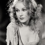fay wray, black and white portrait