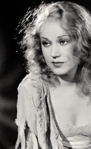 fay wray, black and white portrait