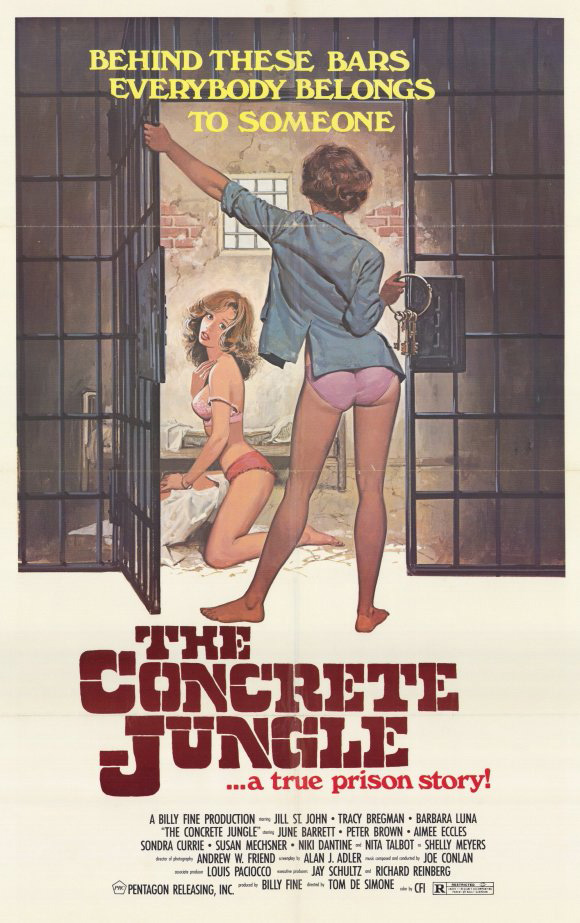 the concrete jungle movie poster