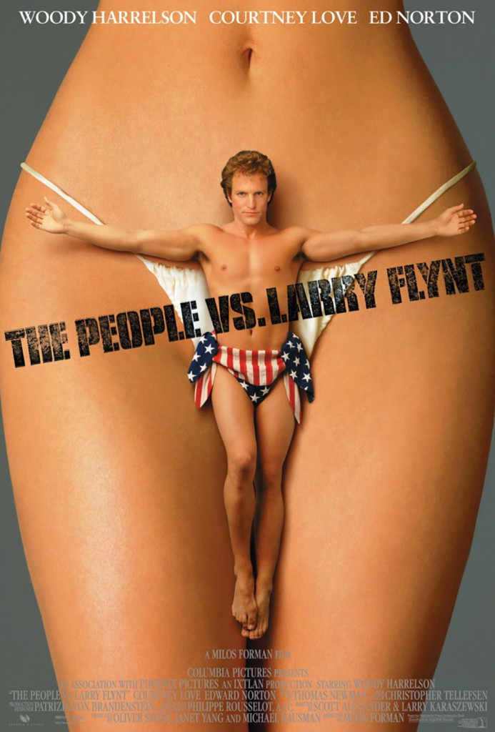 the people vs. larry flynt movie poster