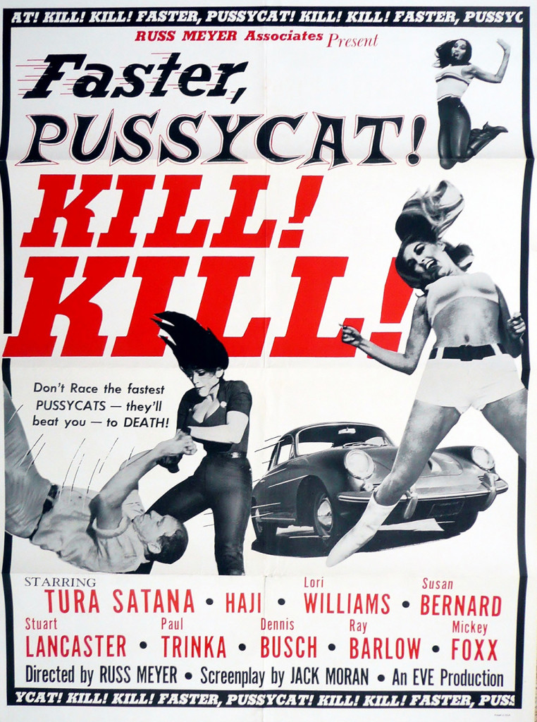 faster pussycat, kill kill movie poster