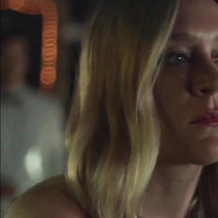 portrait of Chloë Savigny for jimmy choo ad