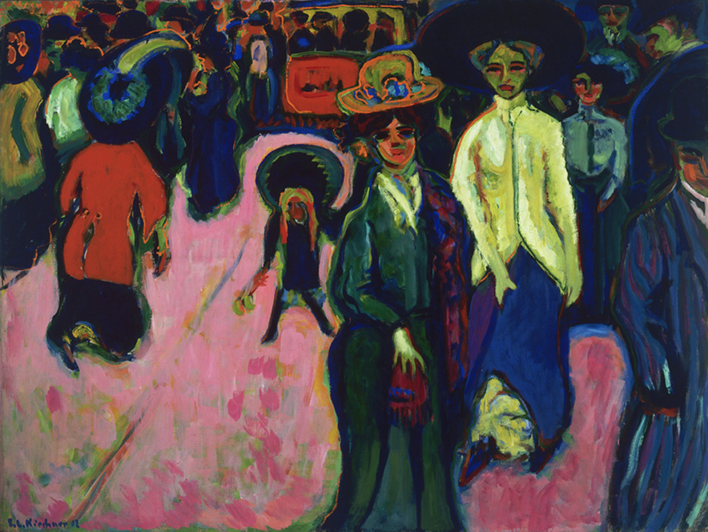 ernst ludwig kirchner street dresden