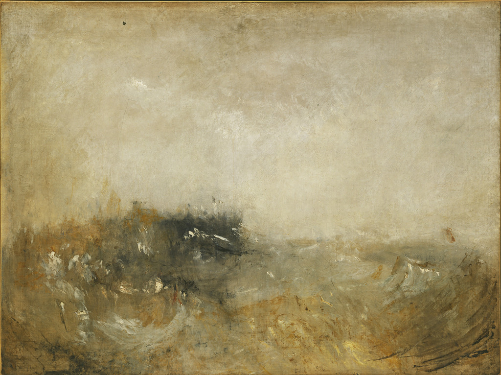 william turner rough sea