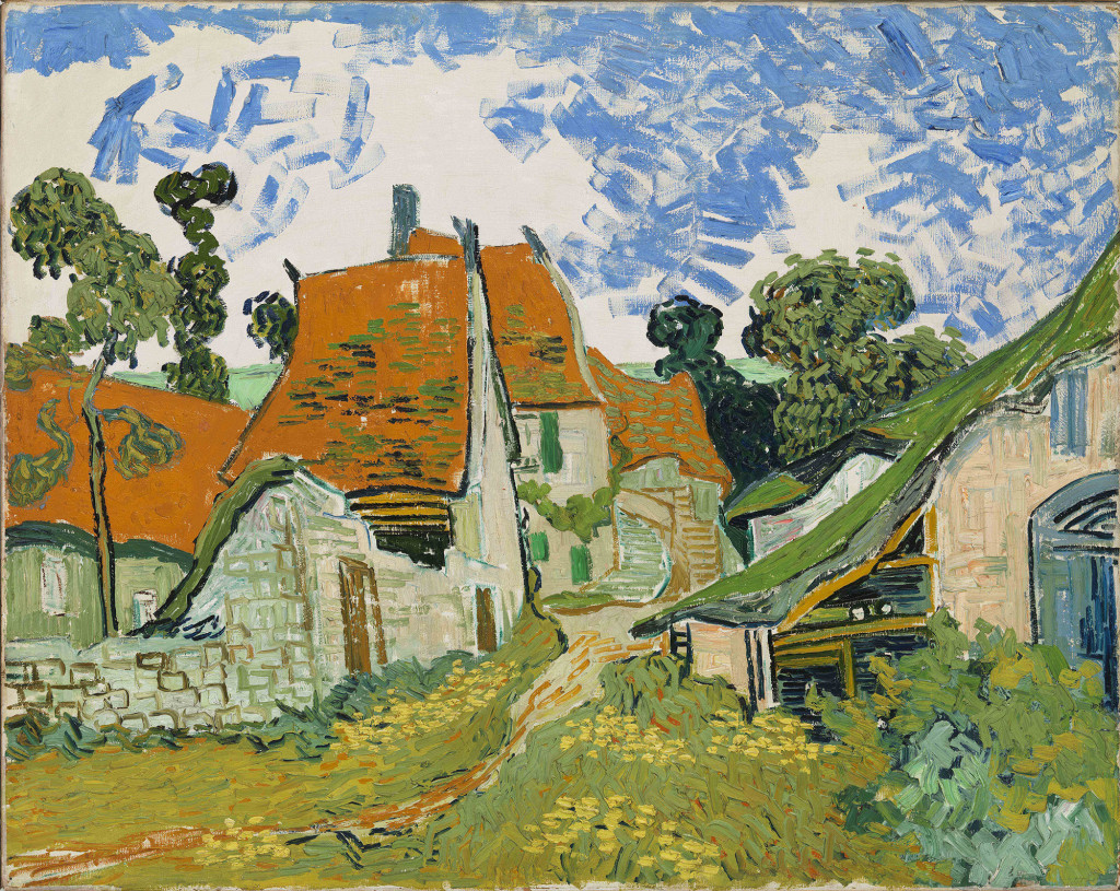 van gogh, village street in auvers