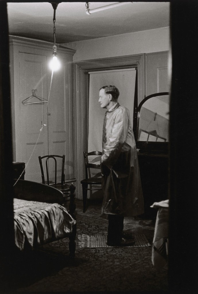 Diane Arbus. The Backwards Man in his hotel room, N.Y.C. 1961. ©The Estate of Diane Arbus, LLC. All Rights Reserved