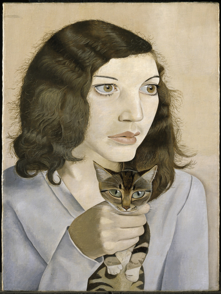 Girl with a Kitten