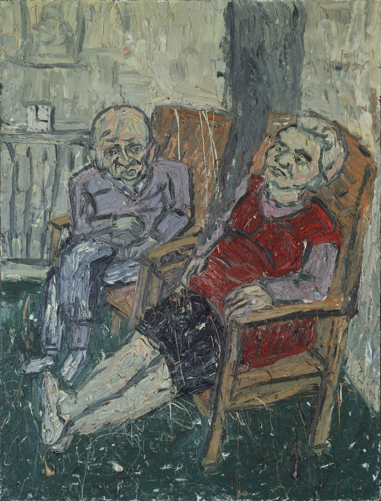 1980 painting Oil on Board 2438x1828mm