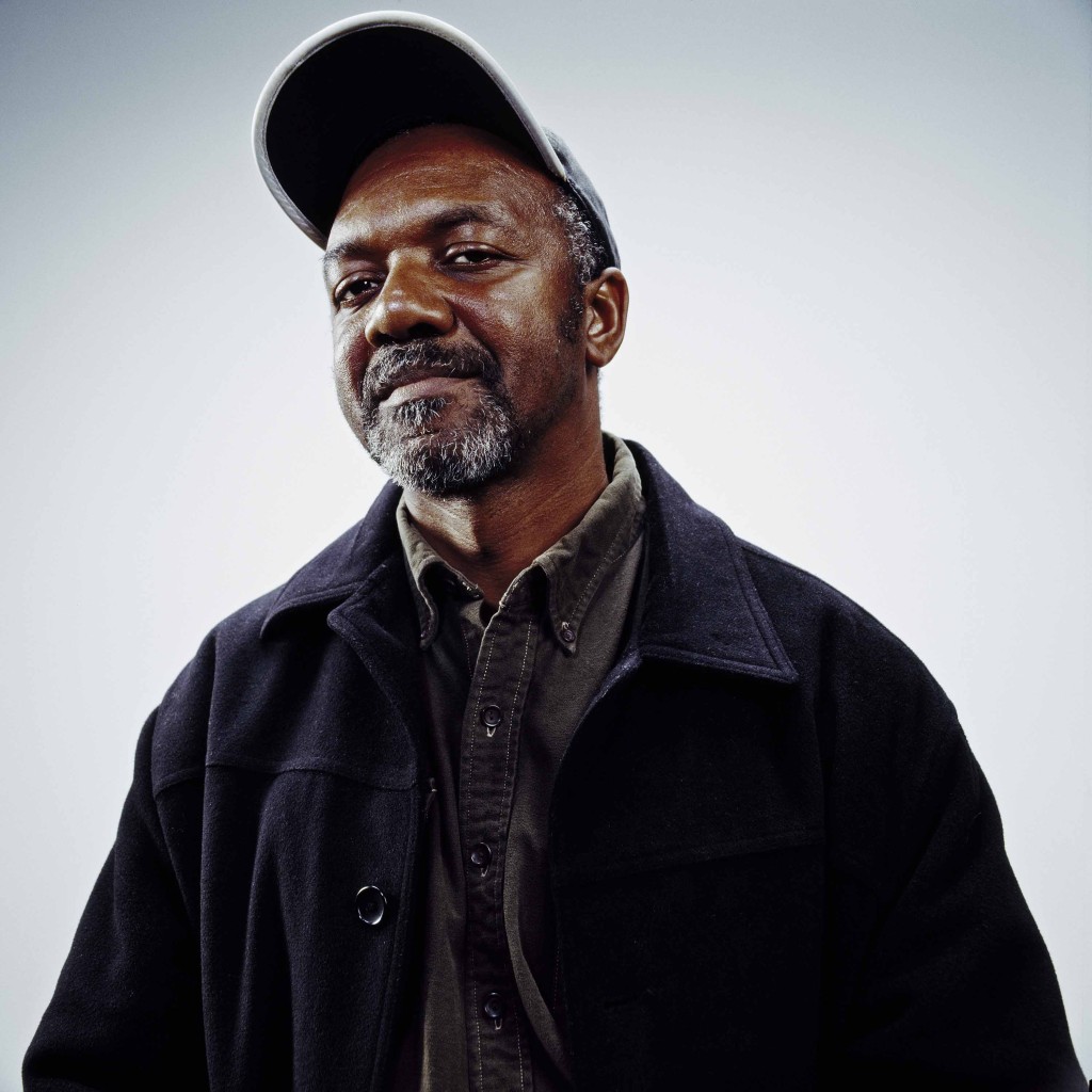va2005po_kjmarshall Portrait of artist Kerry James Marshall when he was at the Walker Art Center in 2005. Marshall is a painter, printmaker, photographer, and installation artist. His work was on view in the exhibition Urban Cocktail in the Medtronic Gallery, April 17, 2005 – November 13, 2005.