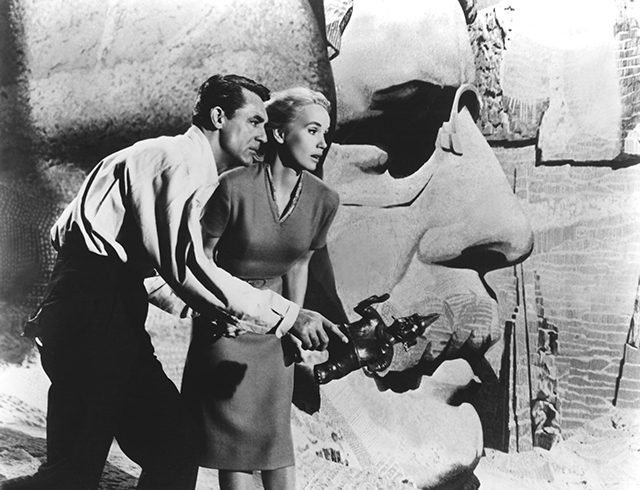 NORTH BY NORTHWEST, Cary Grant, Eva Marie Saint, 1959