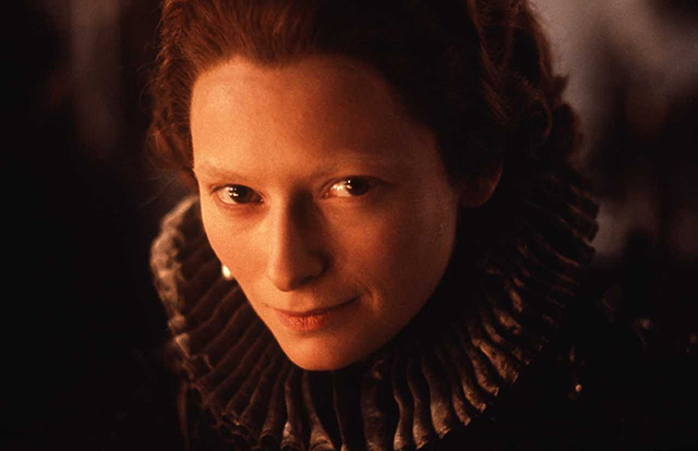 Orlando (Tilda Swinton) in the film Orlando Scene 4 Photo by Liam Longman © Adventure Pictures Ltd