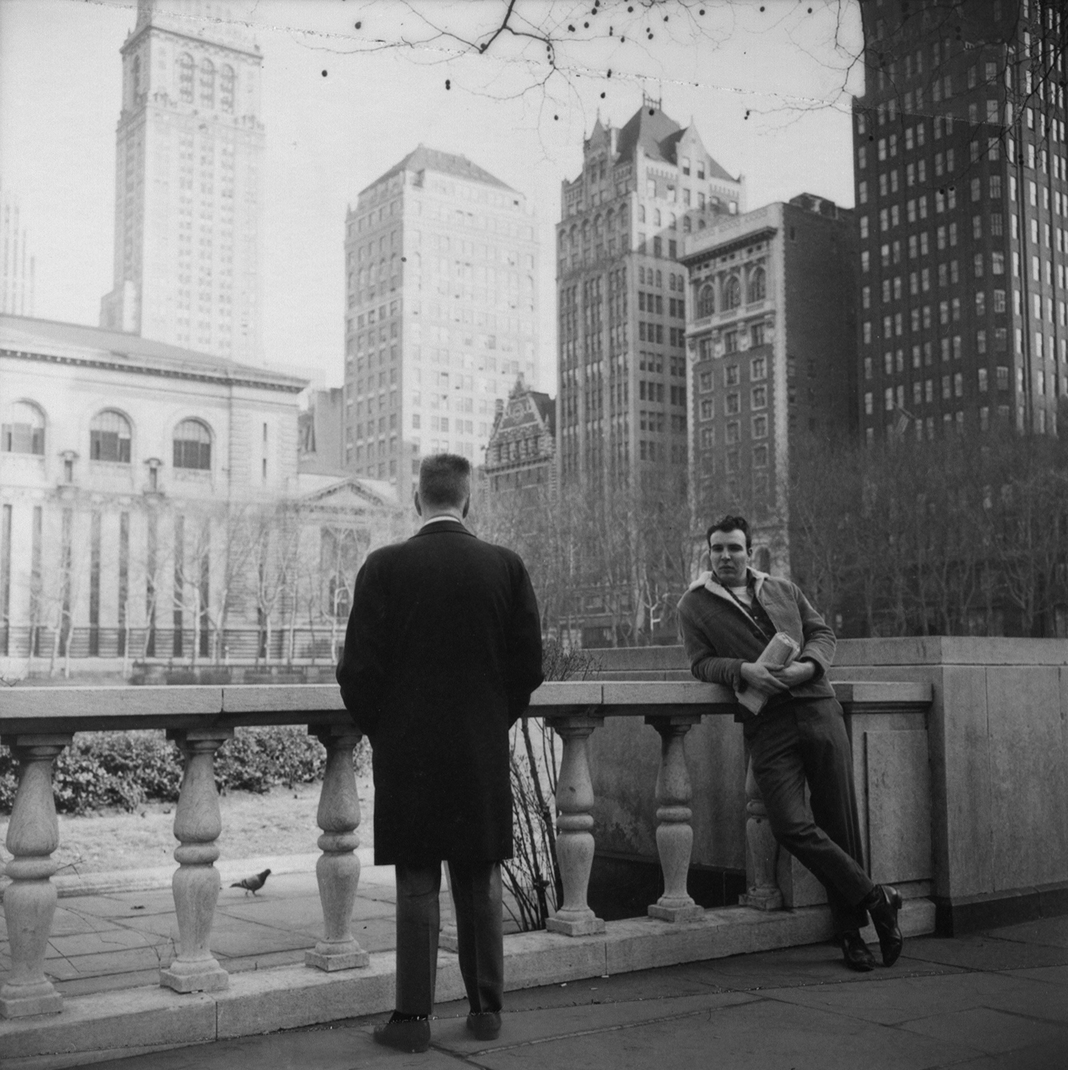 New York City street photograph taken by anonymous photographer (1960s). Collection of Philip Aarons and Shelley Fox Aarons, New York.