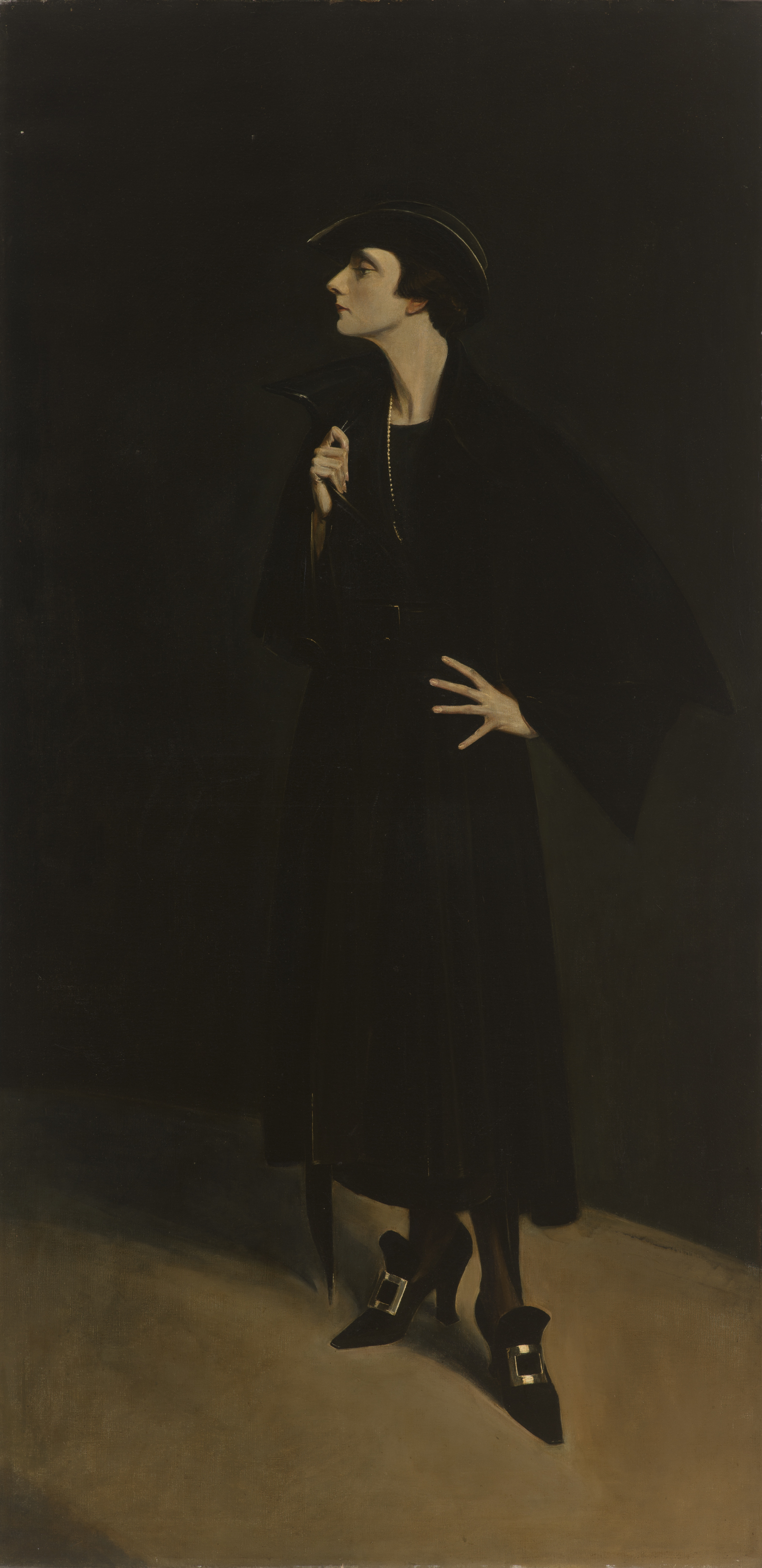 Portrait of Mercedes de Acosta (1923), by Abram Poole. Courtesy Santa Barbara Museum of Art.