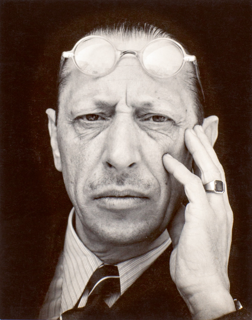 Igor Stravinsky by Edward Weston (1935). Photograph, gelatin silver print on paper. 117 x 92 mm. © 1981 Center for Creative Photography, Arizona Board of Regents. 
