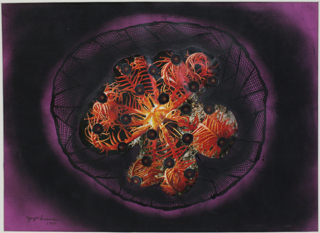 Yayoi Kusama, "Flower," (1975), image courtesy of the Hirschhorn Mueum