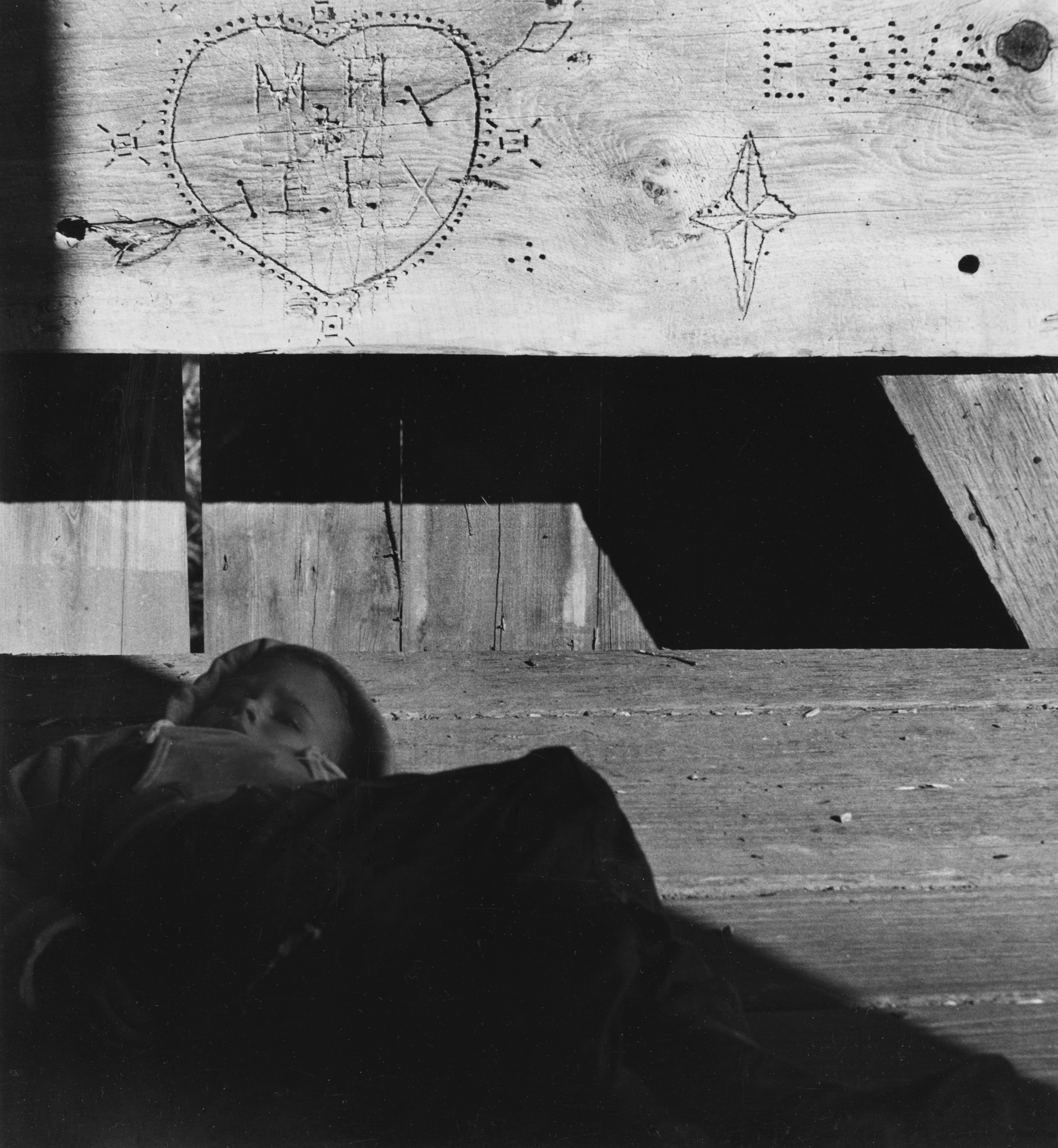 Untitled, (1960). © The Estate of Ralph Eugene Meatyard, courtesy Fraenkel Gallery, San Francisco.